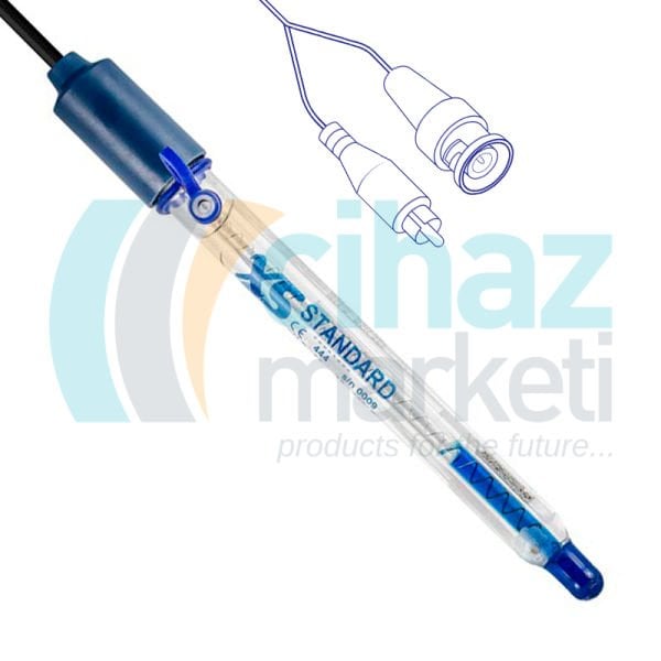 XS Instruments STANDARD T-BNC pH Elektrotu 0…14 pH / -10…100 °C
