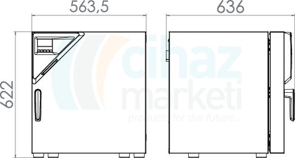Binder BD 56 İnkübatör 57 Litre