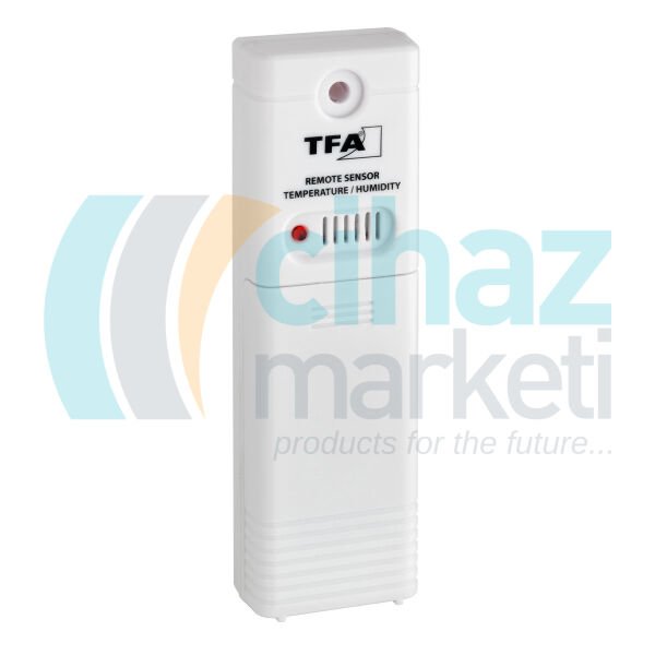 TFA 30.3058.01 Kablosuz Termometre Nem Ölçer ve Saat