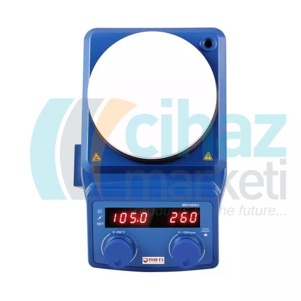 FOUR E’s MI0102003 5’’ Dijital Isıtıcılı Manyetik Karıştırıcı 280°C 5L