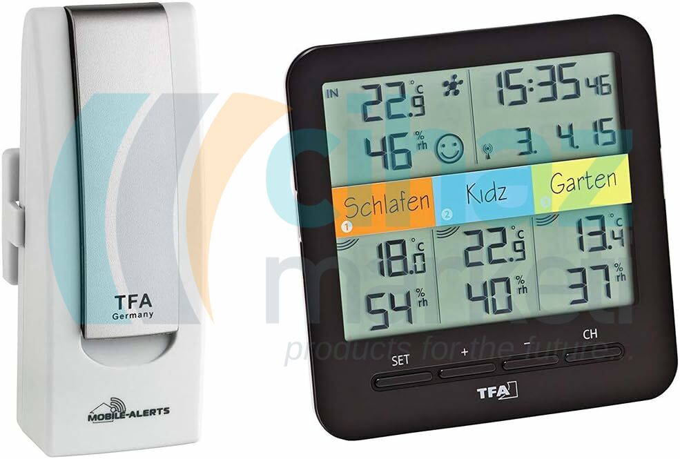TFA 31.4007.02 Weatherhub Sıcaklık ve Nem Takip Sistemi