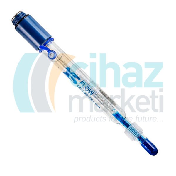 XS Instruments FLOW pH Elektrotu Viskoz ve Düşük İyon Numuneleri İçin 0…14 pH / -10…80 °C