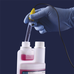 ISOLAB 502.04.500 PH BUFFER SOLUTION - PH 4 - TWIN NECK BOTTLE - 500 ML