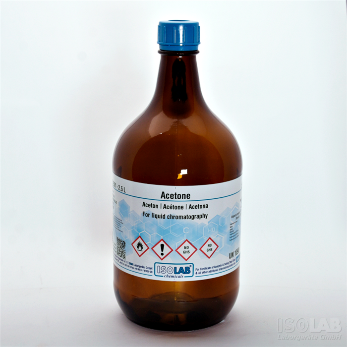ISOLAB 901.027.2501 ACETONE  ≥ 99.8 % , FOR LIQUID CHROMATOGRAPHY