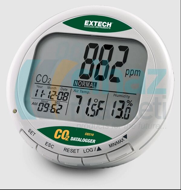 Extech CO210 İç Hava Kalitesi Ölçüm ve Kayıt Cihazı