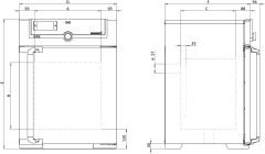 Memmert IF55 İnkübatör 53 L / +10 °C ~ +80 °C