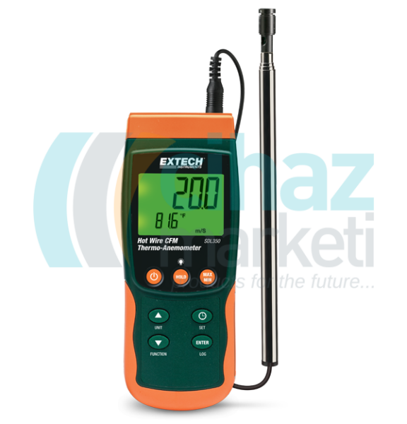 Extech SDL350 Hot Wire Anemometre Datalogger