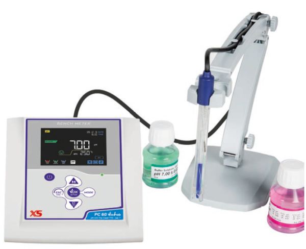 XS Instruments PC 60 VioLab Masaüstü Multiparametre Ölçer + 2301T İletkenlik Hücresi + XS 201 T DHS Dijital pH Elektrotu