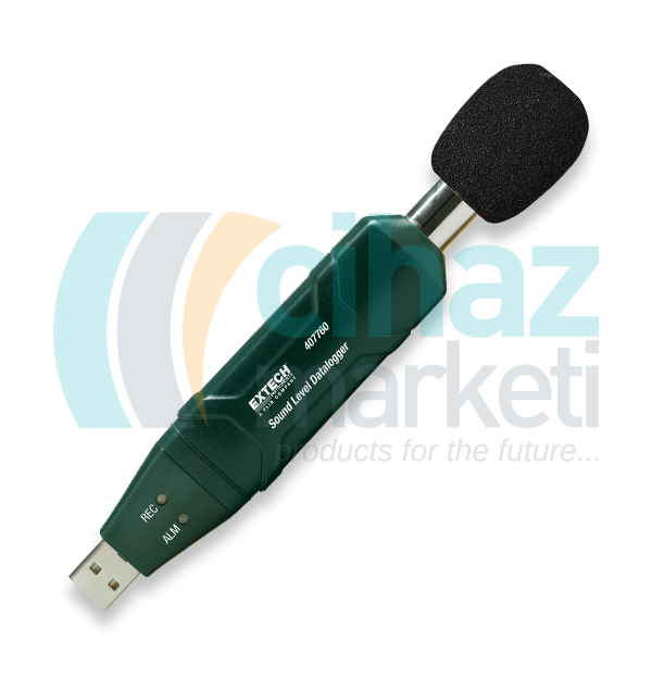 Extech 407760 USB Ses Seviyesi Kayıt Cihazı