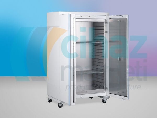 MMM Medcenter INCUCELL 707 - EVO line İnkübatör, 707 LT, Fan Sirkülasyon, +5 ~ 100C,  Evo Kontrolcü, 2 Standart Raf