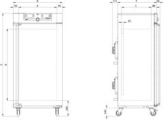 Memmert IPP410ecoplus Peltier Soğutmalı İnkübatör 384 L / 0 °C ~ +70 °C