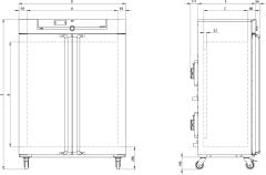 Memmert IPP750eco Peltier Soğutmalı İnkübatör 749 L / 0 °C ~ +70 °C