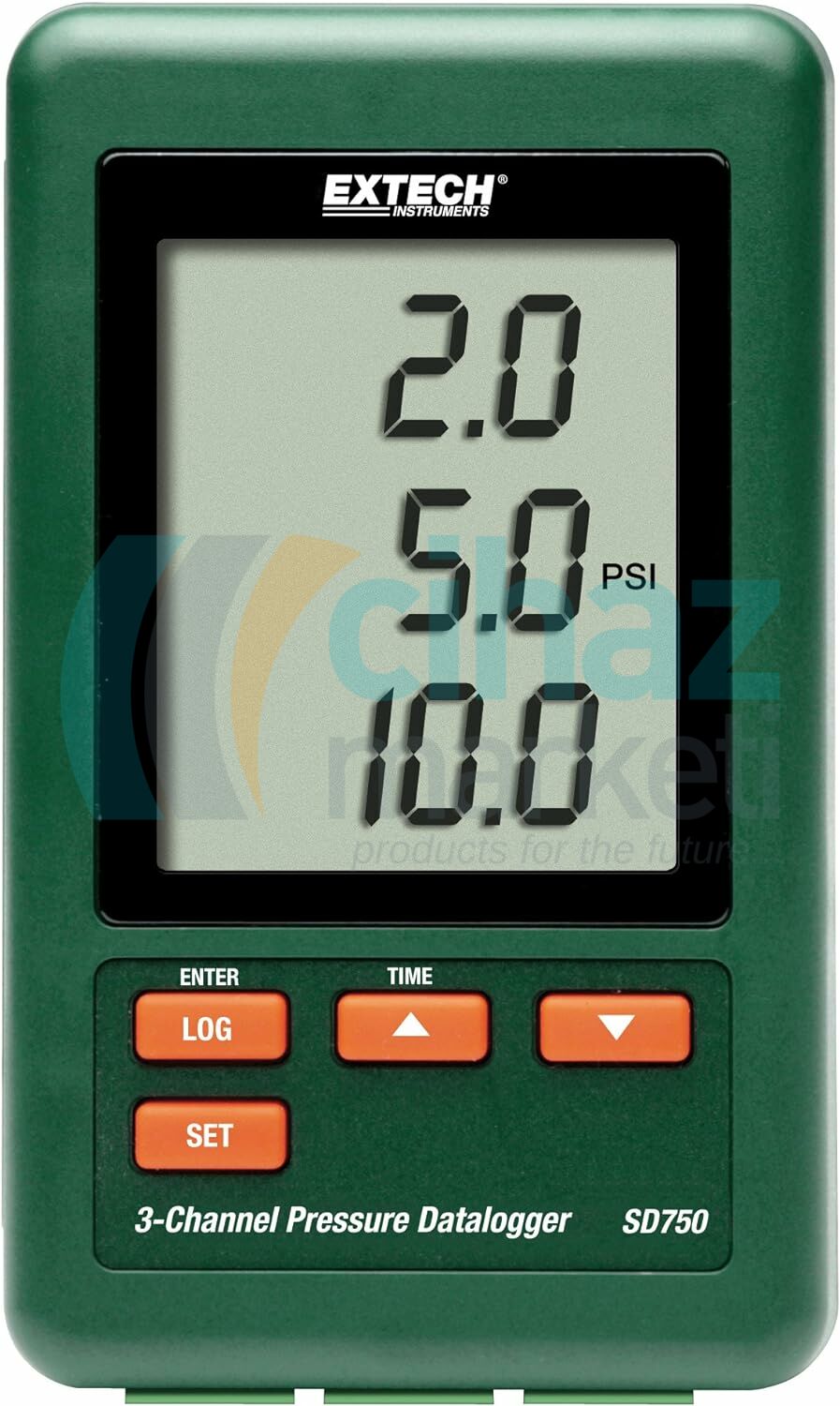 Extech SD750 3 Kanallı Basınç Kayıt Cihazı