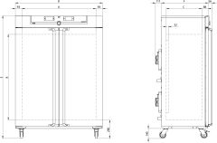 Memmert IPP750ecoplus Peltier Soğutmalı İnkübatör 749 L / 0 °C ~ +70 °C