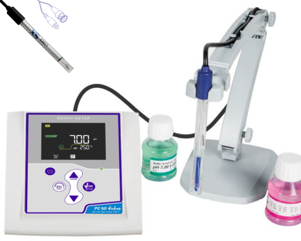 XS Instruments PC 50 VioLab Masaüstü Multiparametre Ölçer + 2301T İletkenlik Hücresi