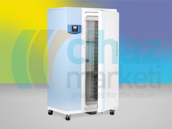 MMM Medcenter Friocell 404 - ECO line Soğutmalı İnkübatör, 404 LT, Fan Sirkülasyon, 0 ~ 100C,  Eco Kontrolcü, 2 Standart Raf
