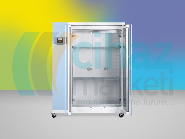 MMM Medcenter Friocell 707 - ECO line Soğutmalı İnkübatör, 707 LT, Fan Sirkülasyon, 0 ~ 100C,  Eco Kontrolcü, 2 Standart Raf