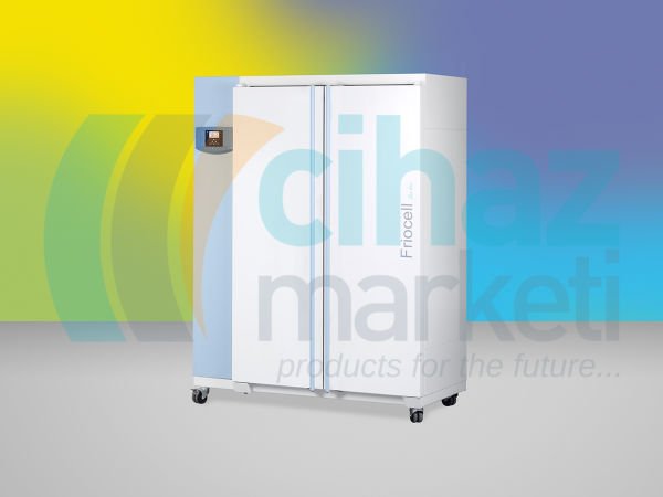 MMM Medcenter Friocell 707 - ECO line Soğutmalı İnkübatör, 707 LT, Fan Sirkülasyon, 0 ~ 100C,  Eco Kontrolcü, 2 Standart Raf