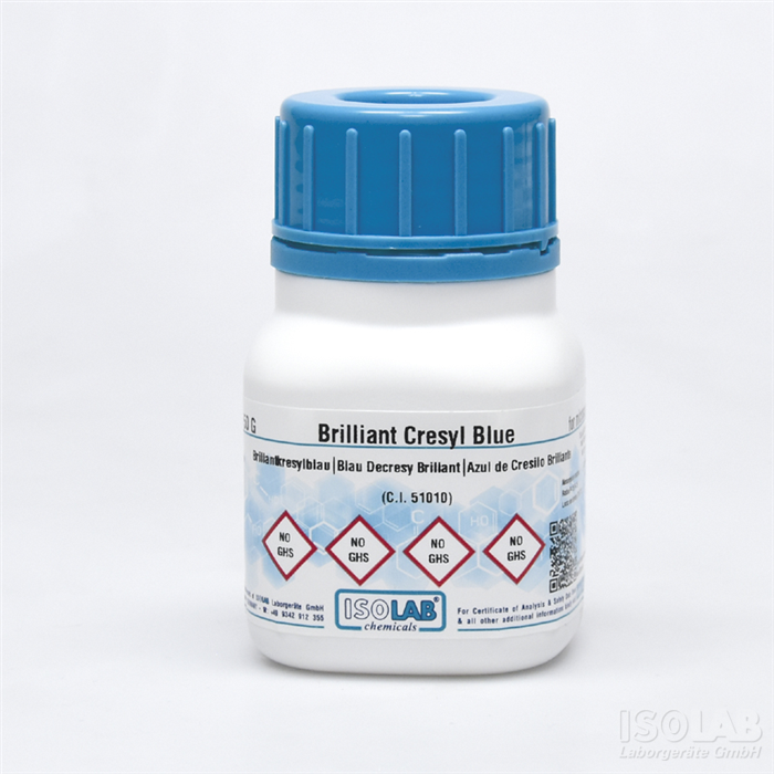 ISOLAB 908.D01.0050 BRILLIANT CRESYL BLUE, (C.I. 51010) FOR MICROSCOPY
