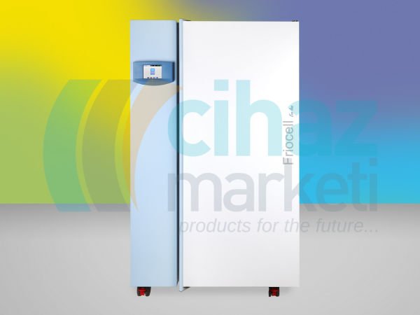 MMM Medcenter Friocell 404 - EVO line Soğutmalı İnkübatör, 404 LT, Fan Sirkülasyon, 0 ~ 100C,  Evo Kontrolcü, 2 Standart Raf