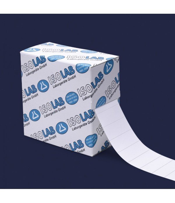 ISOLAB 099.07.033 etiket - dikdörtgen - 33 x 13 mm - beyaz - cryo kullanım
