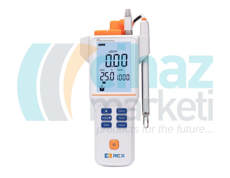 Inesa REX EC110B Portatif İletkenlik Ölçer / Taşınabilir EC Ölçer