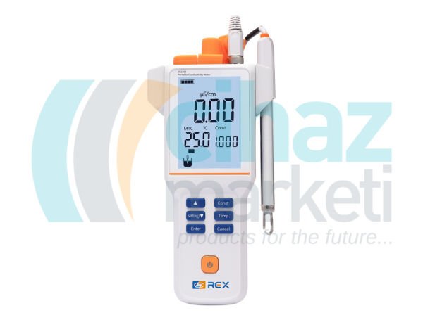 Inesa REX EC210E Portatif İletkenlik Ölçer / Taşınabilir EC Ölçer