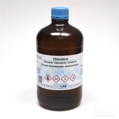 ISOLAB 910.037.2501 CHLOROFORM ≥ 99.8%, FOR LIQUID CHROMATOGRAPHY, STABILIZED ETHANOL