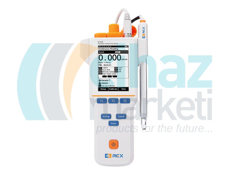Inesa REX EC310F Portatif İletkenlik Ölçer / Taşınabilir EC Ölçer