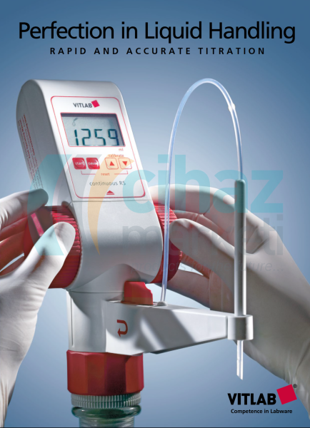 VITLAB® Continuous RS Model Dijital Büret