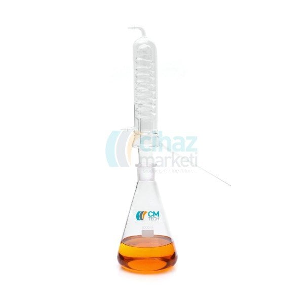 Cam Damıtma Seti (Friedrichs Kondansatör) 1000 ml - 34/35 Şilifli