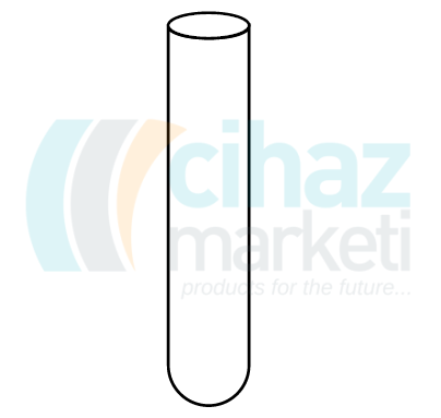 Çalışkan Cam Teknik LG005.04.1010 Tüp, Cam, Vidasız Çap * Boy 10x100 mm
