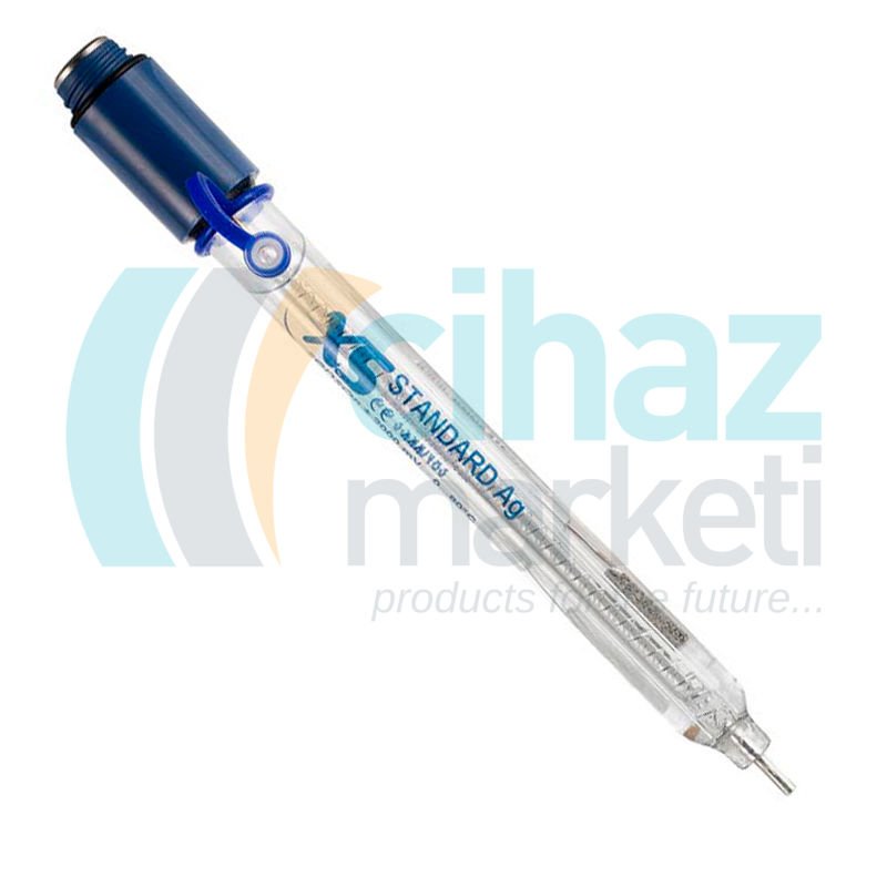 XS Instruments STANDARD Ag ORP Elektrotu Argentometrik Titrasyon İçin Gümüş Uç ± 2000 mV / -10…+80 °C
