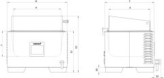 Memmert WTB6 Su Banyosu 7 L / +5 °C ~ +100 °C