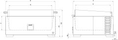 Memmert WTB50 Su Banyosu 51 L / +5 °C ~ +100 °C