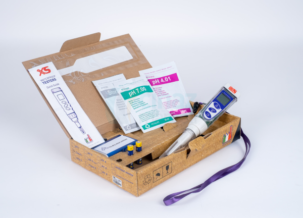 XS Instruments pH 5 Food Eco Pack Kalem Tip pH Metre -2.00~16.00 pH / 0.01 pH