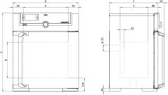 Memmert UF30 Etüv 32 L / +10 °C ~ +300 °C