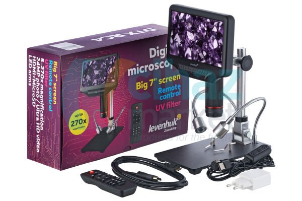 Levenhuk DTX RC4 Uzaktan Kumandalı Mikroskop