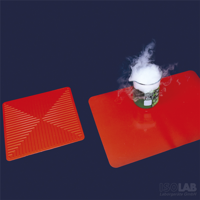 ISOLAB 080.66.005 tezgah koruyucu - silikon - 250x450 mm
