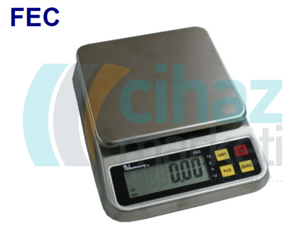 Dikomsan FEC-6 Paslanmaz Tartım Terazisi 6 kg / 0,2 g