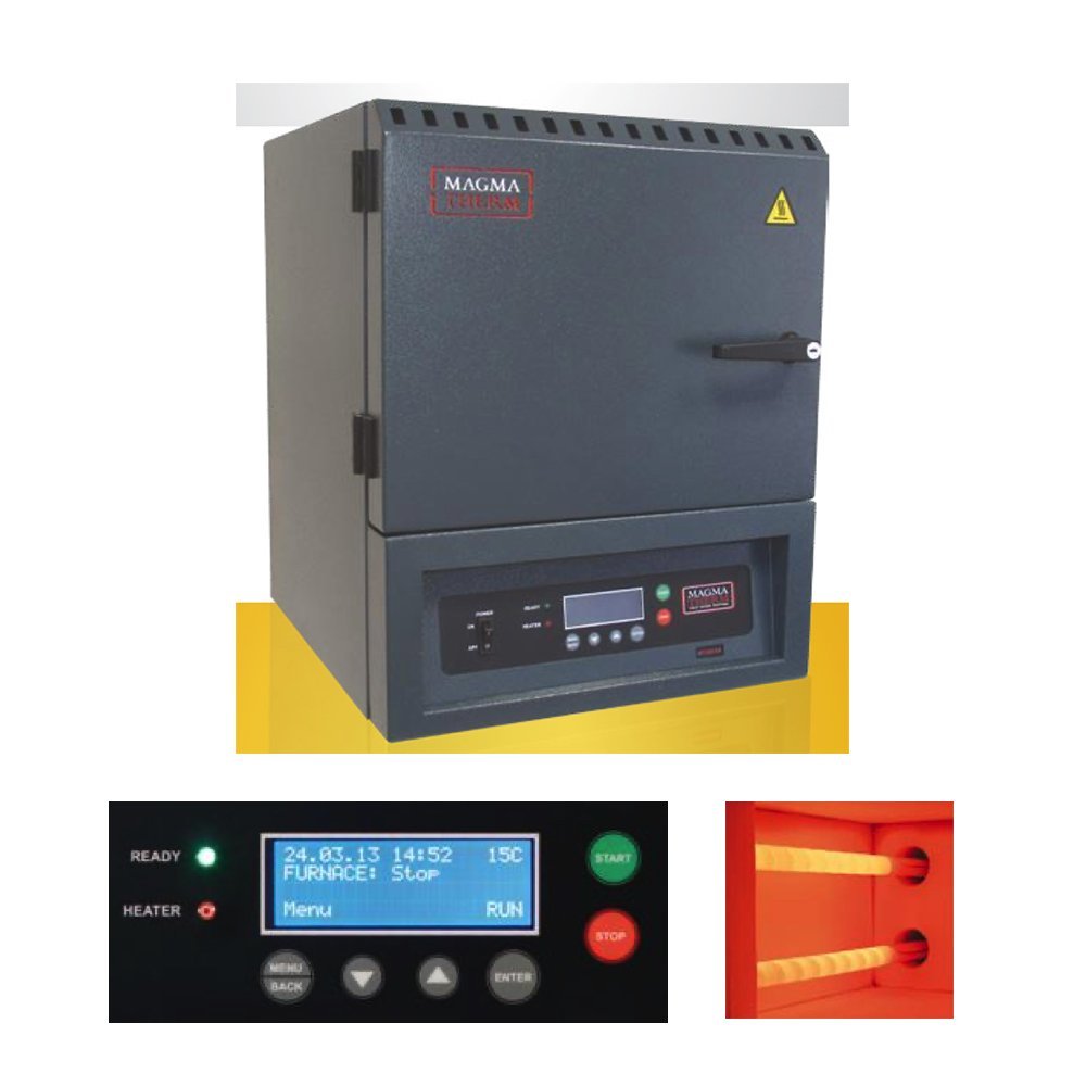 MagmaTherm MTSiC-1500-6-E4 SiC 1500°C Kamara Kül Fırını