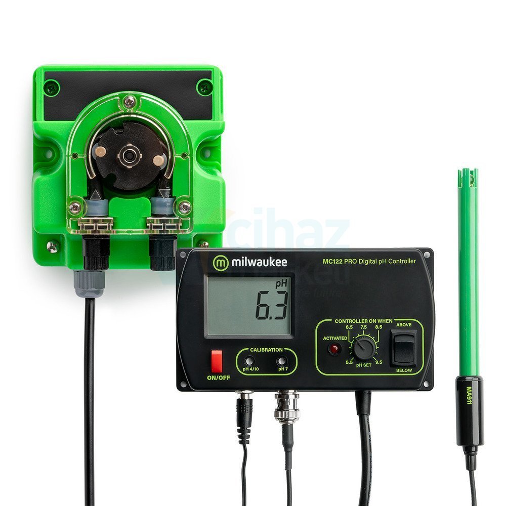 Milwaukee MC730 PRO pH Monitör Cihazı ve Pompa Seti