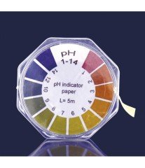 ISOLAB 101.02.002 pH kağıdı - 14 pH - rulo