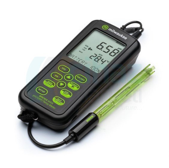 Milwaukee MW105 Portatif Tip Su Geçirmez pH/ORP/Sıcaklık Ölçer