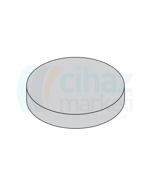 Çalışkan Cam Teknik LG022.01.0065 Cam Filtre (Frit, Sinterdisk) Filtre Çapı 65 mm, Porozite No 00-5