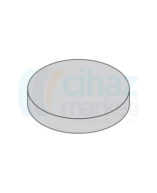 Çalışkan Cam Teknik LG022.01.0090 Cam Filtre (Frit, Sinterdisk) Filtre Çapı 90 mm, Porozite No 00-5
