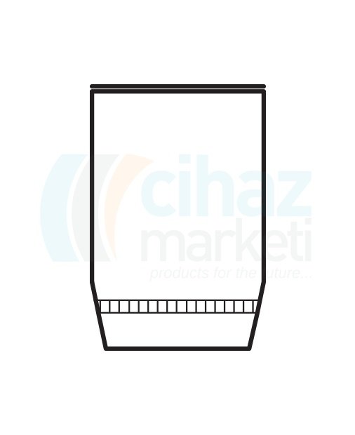 Çalışkan Cam Teknik LG022.02.0030 Filtreli Kroze (Gooch) 30 ml Hacim, 0-3 Porozite No