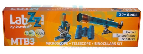 Levenhuk LabZZ MTB3 Mikroskop, Teleskop ve Binoküler Dürbün Kiti