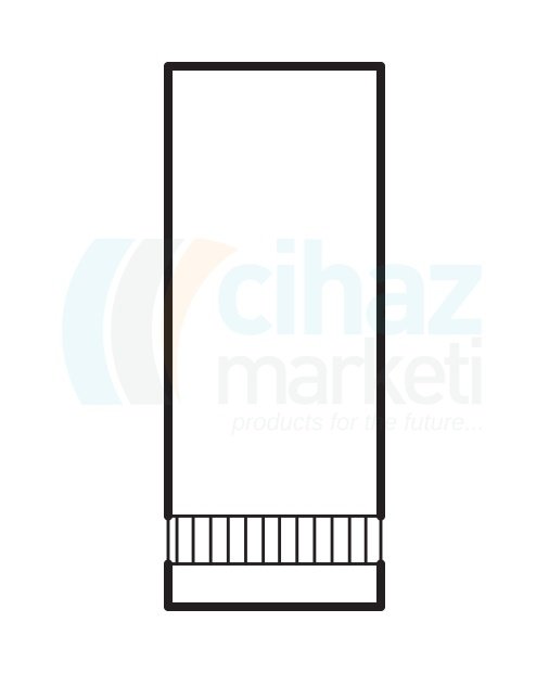 Çalışkan Cam Teknik LG022.03.0030 Filtreli Kroze (Foss Tecator) 30 ml Hacim, Porozite No:2