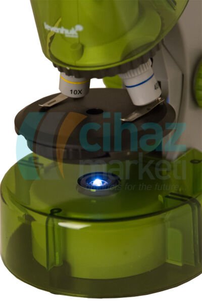 Levenhuk LabZZ M101 Lime\Yeşil Mikroskop